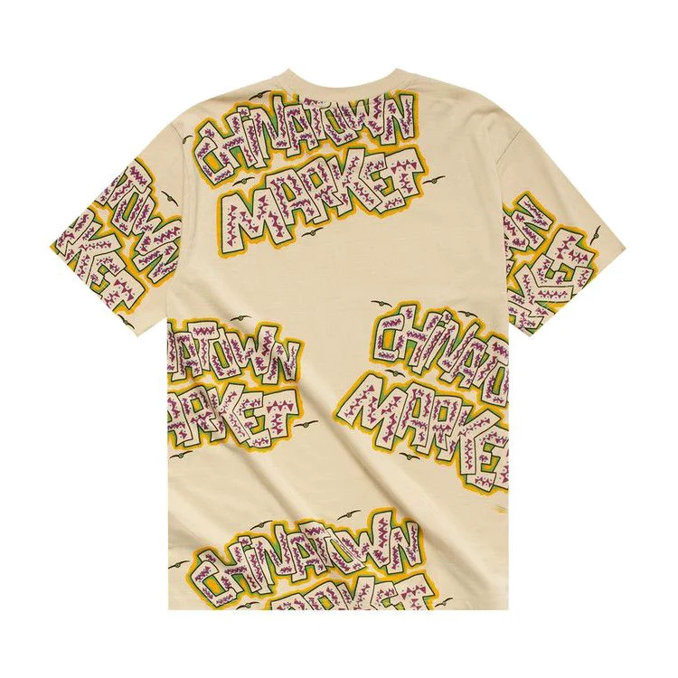 Chinatown Market Creature Tee 'Bone' - 2