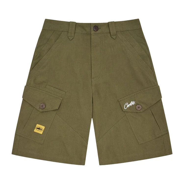 Corteiz Storm Cargo Shorts 'Khaki'