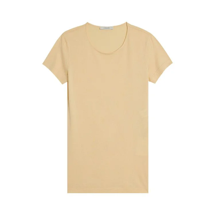 Lemaire Fitted T-Shirt 'Ice Apricot'