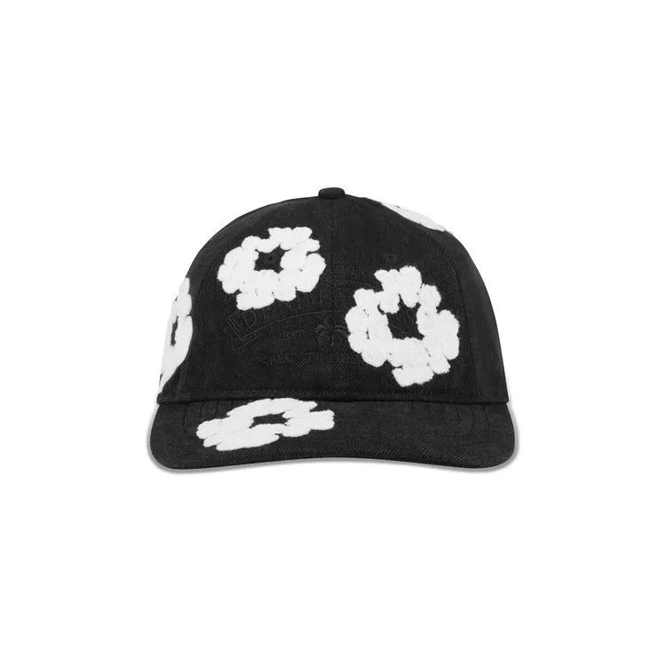 Denim Tears Denim Cotton Wreath Cap 'Black'