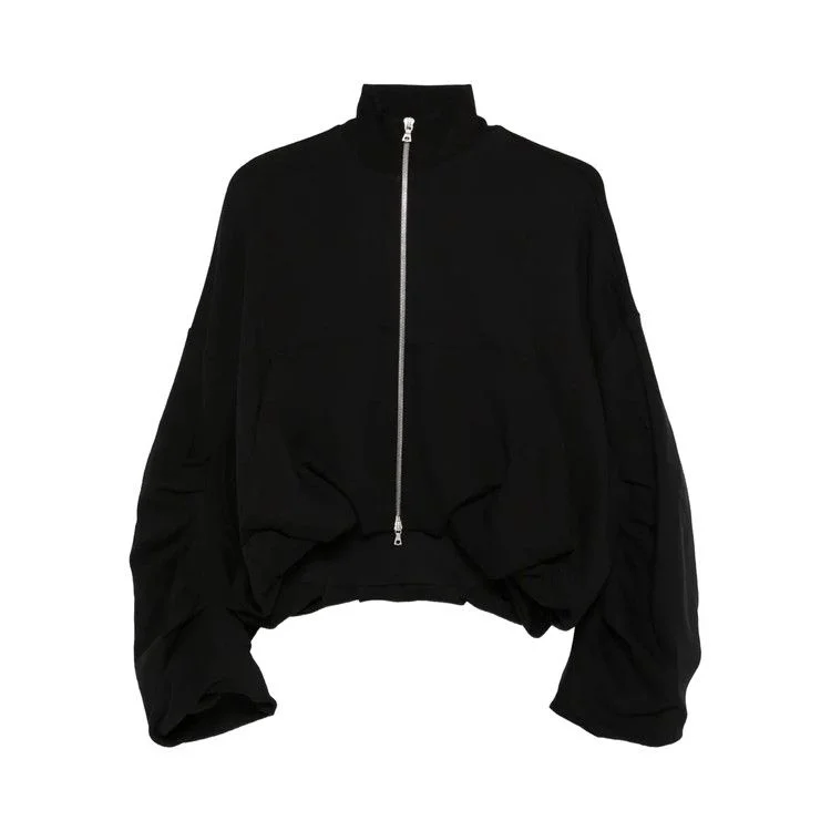 Dries Van Noten Sweat Jersey Jacket 'Black'