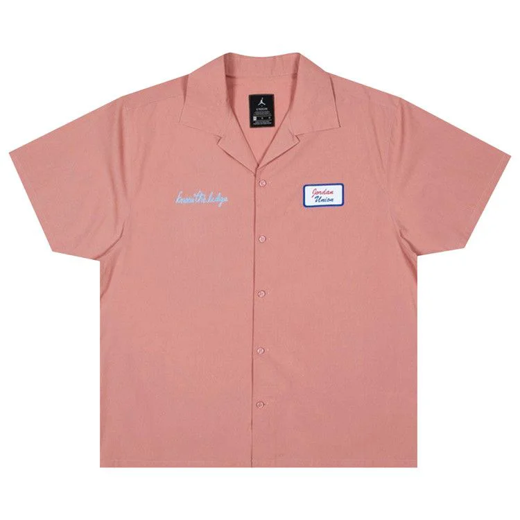 Air Jordan x Union LA Mechanic Shirt 'Rust Pink'