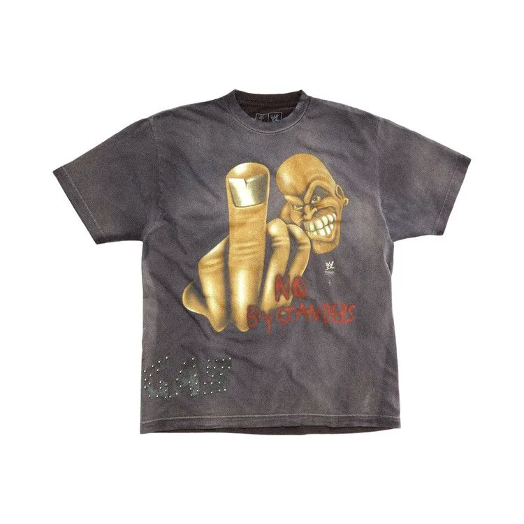 Cactus Jack by Travis Scott x WWE No Bystanders T-Shirt "Stone Cold" Steve Austin 'Black'