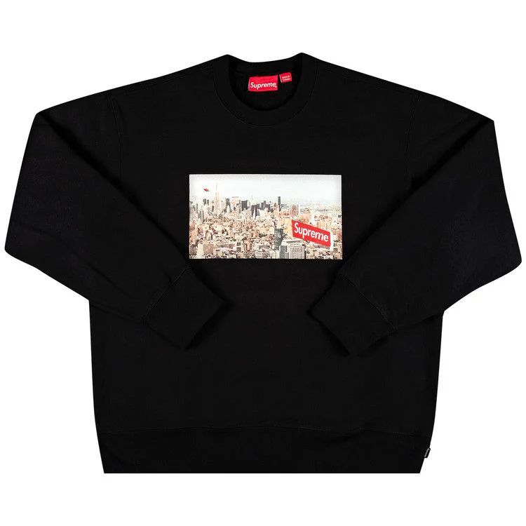 Supreme Aerial Crewneck 'Black'