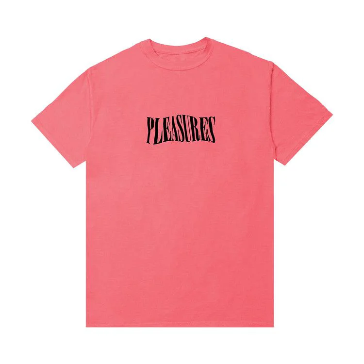 Pleasures Party Logo T-Shirt 'Coral'