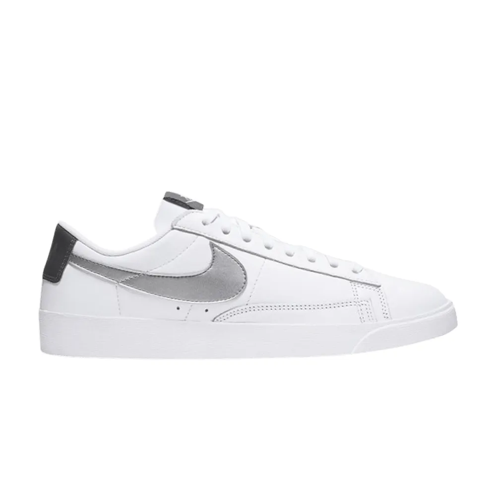 Nike Wmns Blazer Low LE 'White Metallic Silver'