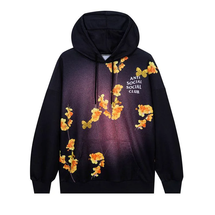 Anti Social Social Club Kkoch Engineered Hoodie 'Black'