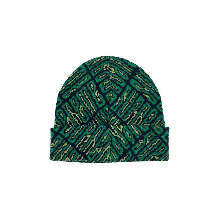 Supreme Funk Spellout Beanie 'Green'