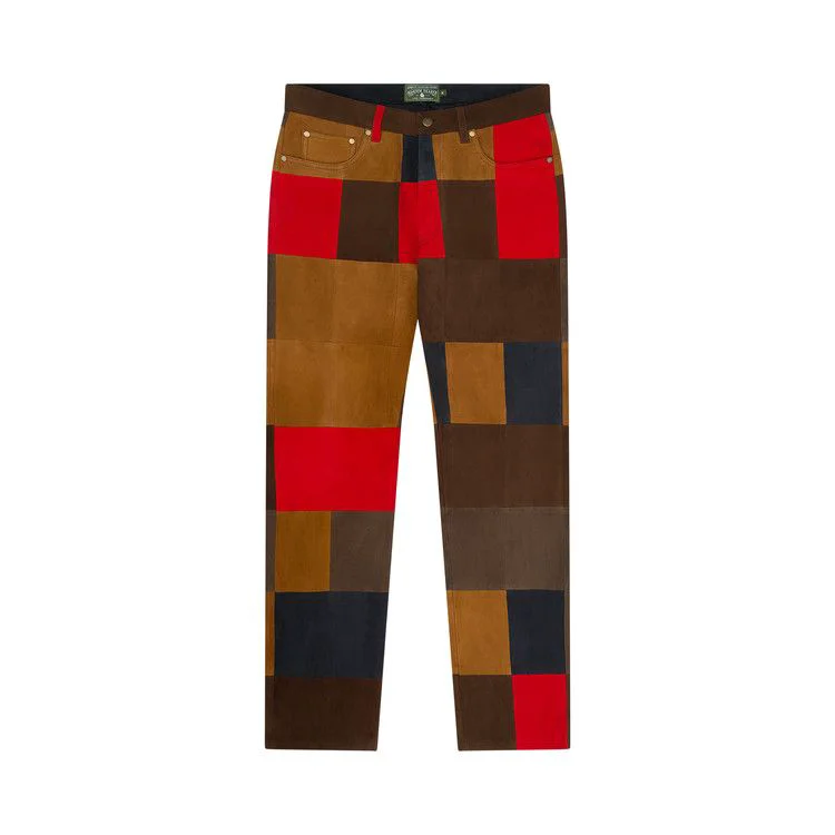 Denim Tears Night-Off Suede Pants 'Multicolor'