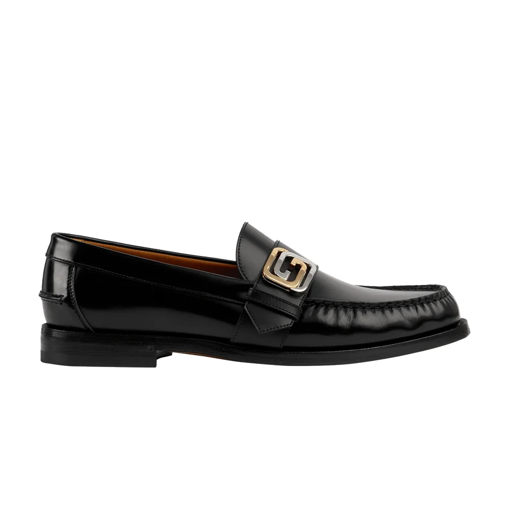 Gucci GG Buckle Loafer 'Black'