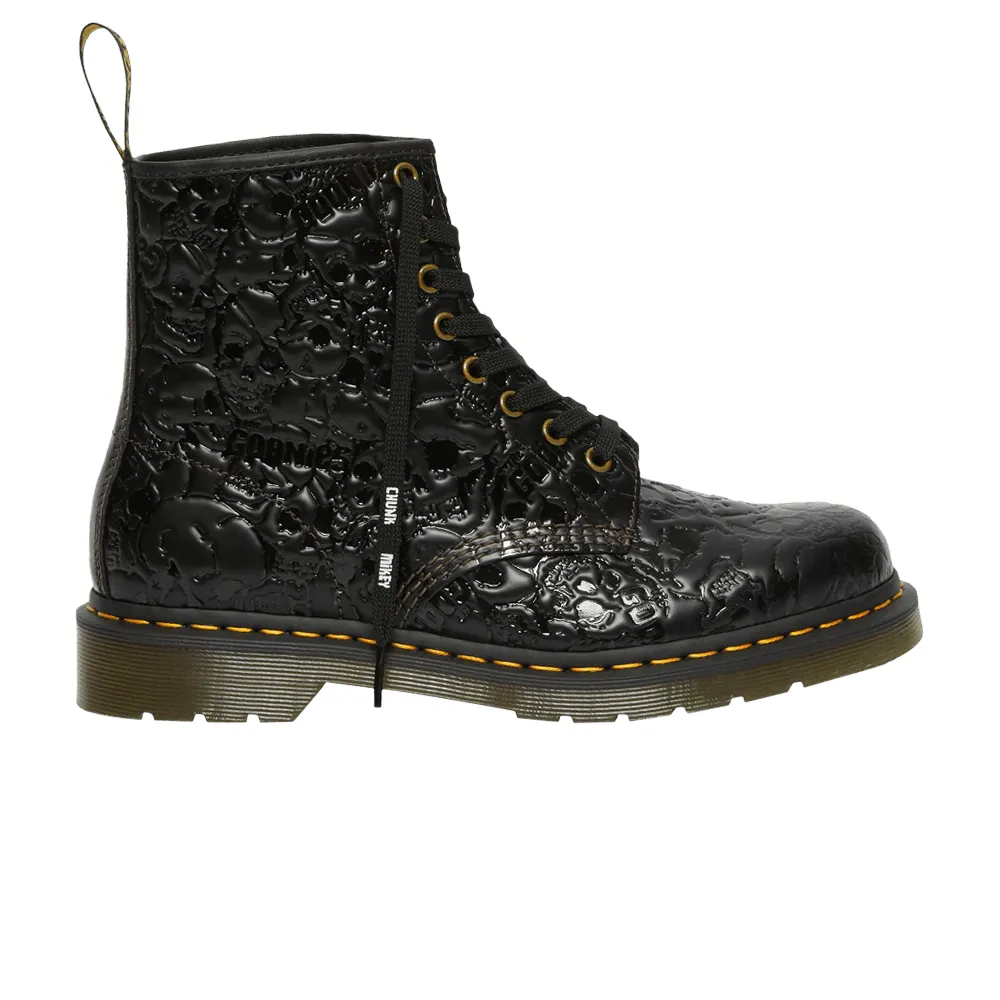 The Goonies x Warner Bros x Dr. Martens 1460 Emboss Leather Lace Up Boot 'NEVER SAY DIE!'