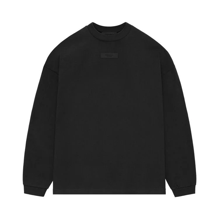 Fear of God Essentials Long-Sleeve Tee 'Black'