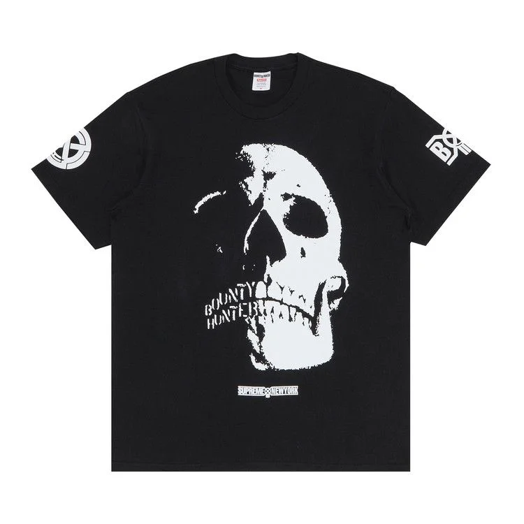 Supreme x Bounty Hunter Skulls Tee 'Black'
