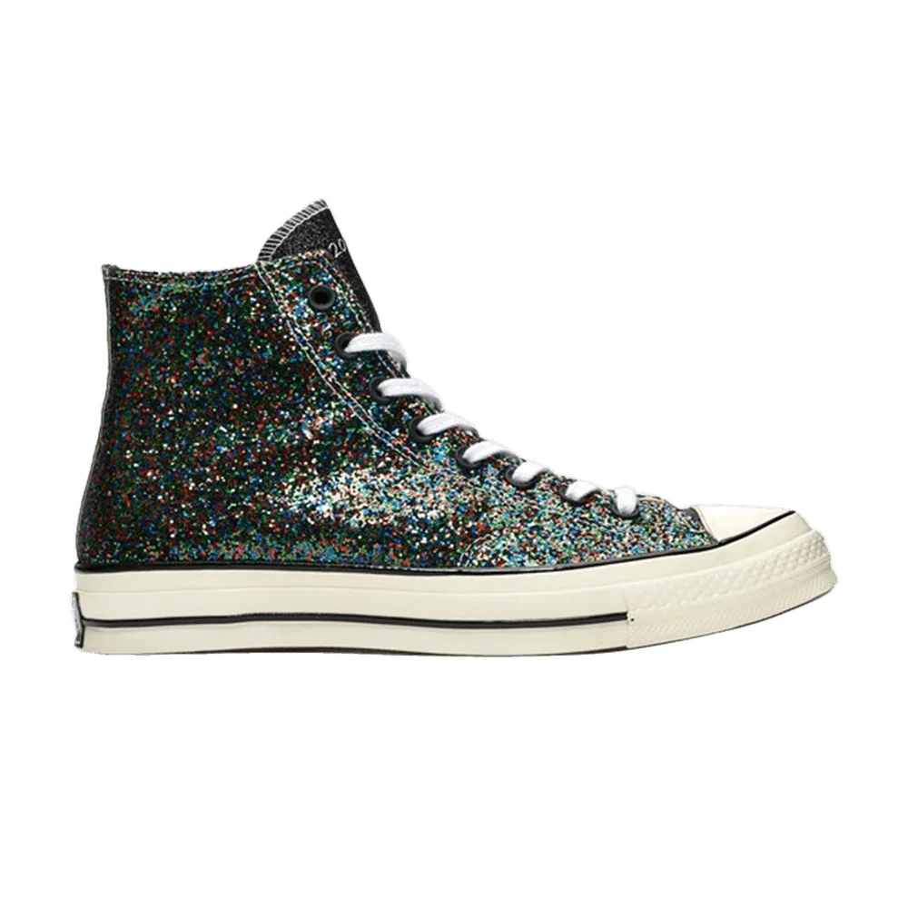 JW Anderson x Converse Chuck 70 Hi 'Glitter Pack - Black Multicolor'