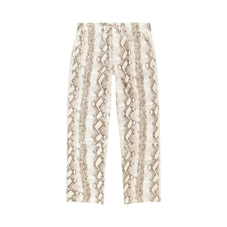 Stussy New Classic Pant Leather 'Snake'