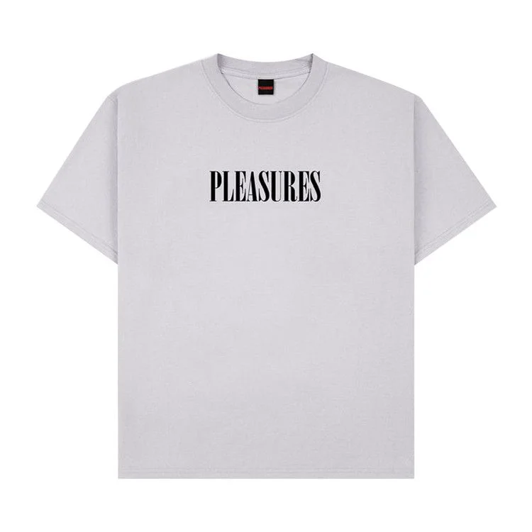 Pleasures Exhibition T-Shirt 'Silver'