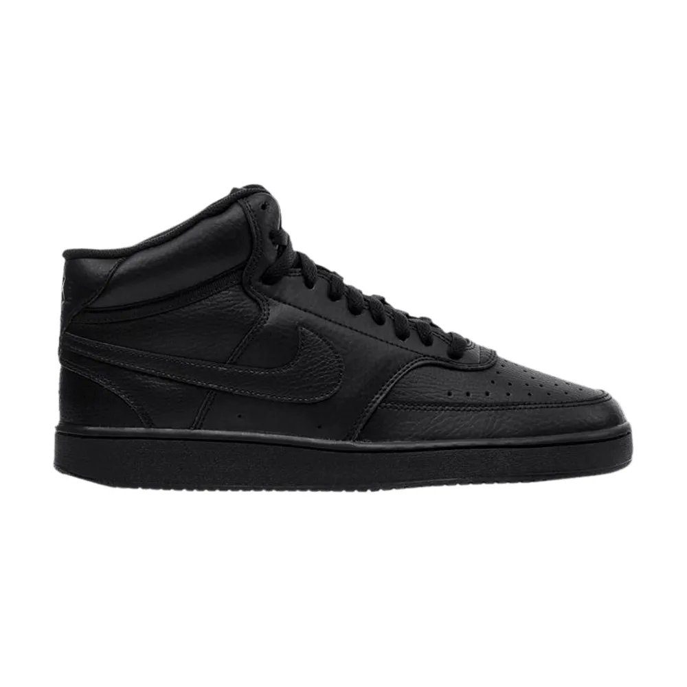 Nike Court Vision Mid 'Triple Black'