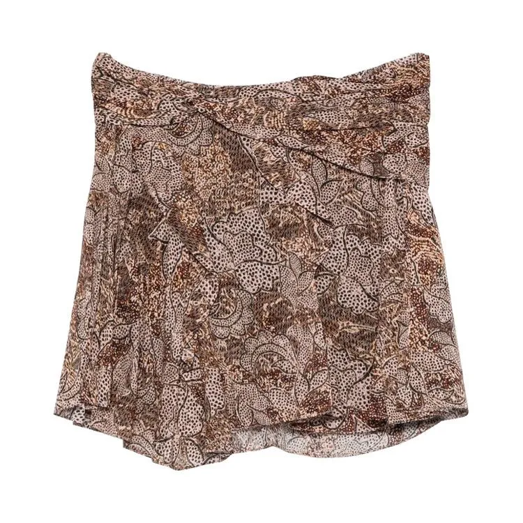 Isabel Marant Camia Skirt 'Ochre'