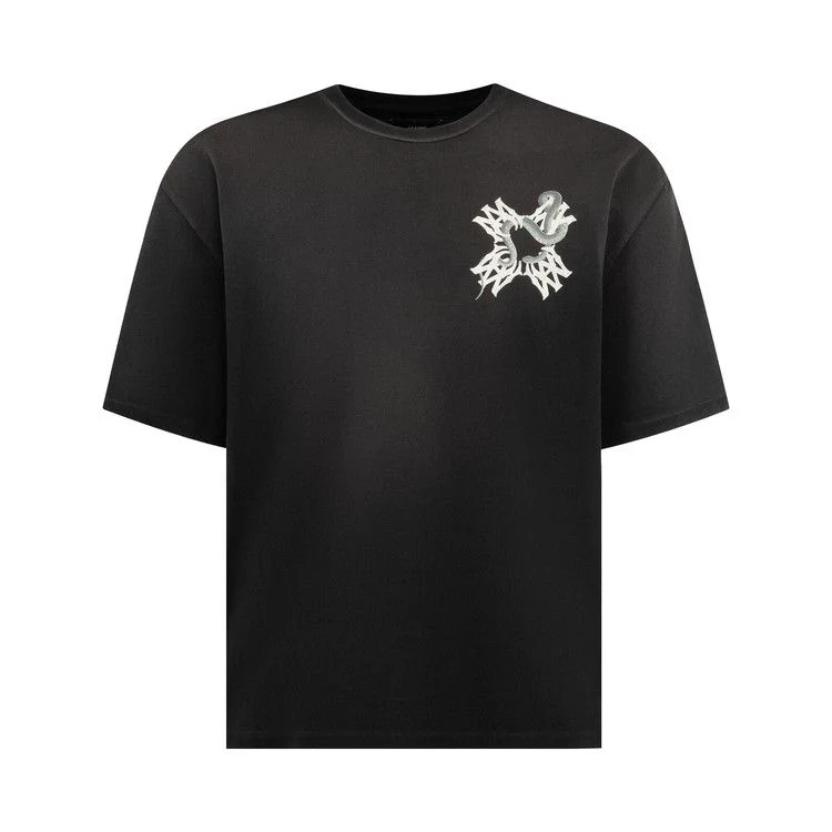 Amiri MA Quad Snake Tee 'Black'