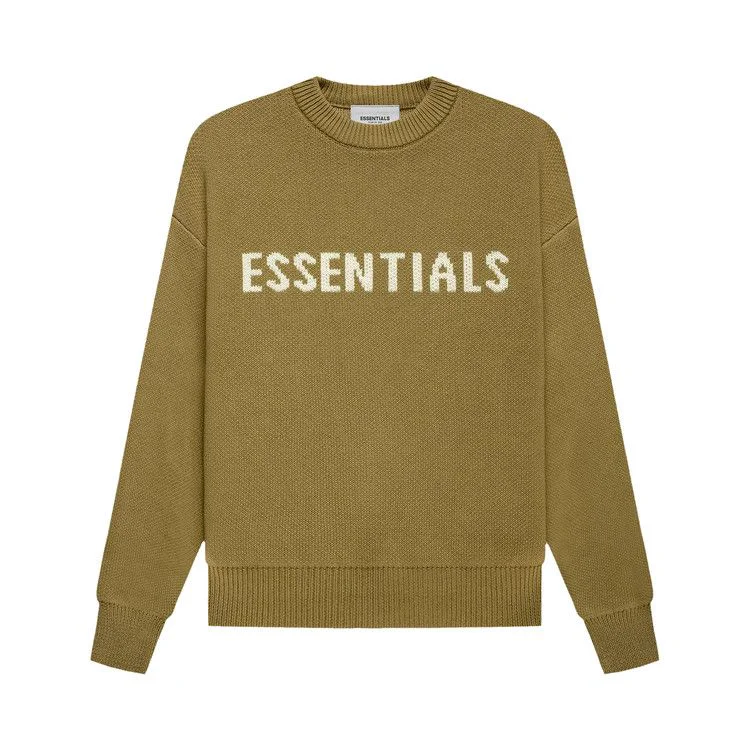 Fear of God Essentials Kids Knit Pullover 'Amber'
