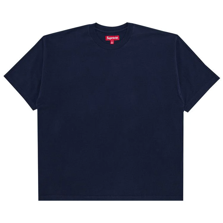 Supreme Intarsia Short-Sleeve Top 'Navy'