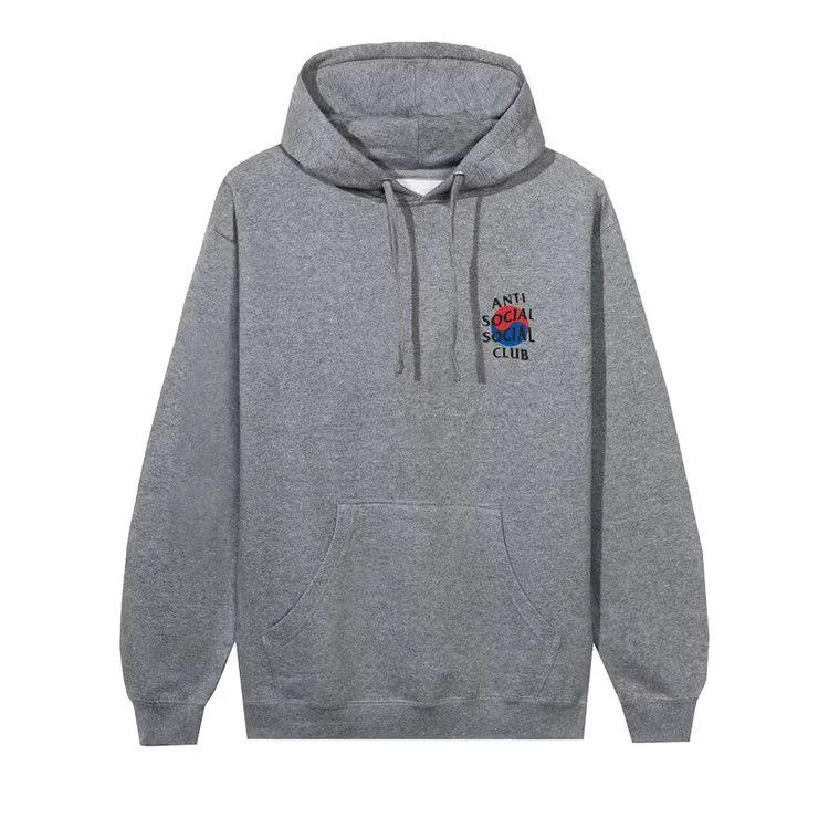 Anti Social Social Club x Case Study Flag Hoodie 'Grey'