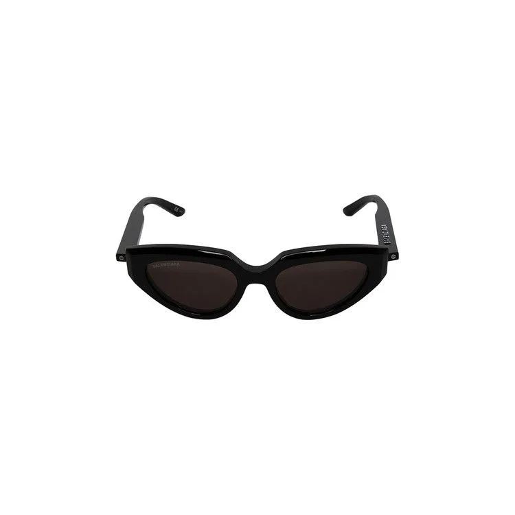 Balenciaga Inverted Cat Eye Sunglasses 'Black'