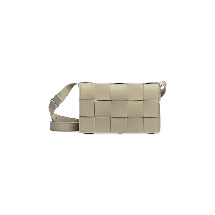 Bottega Veneta Cassette Bag 'Travertine/Gold'
