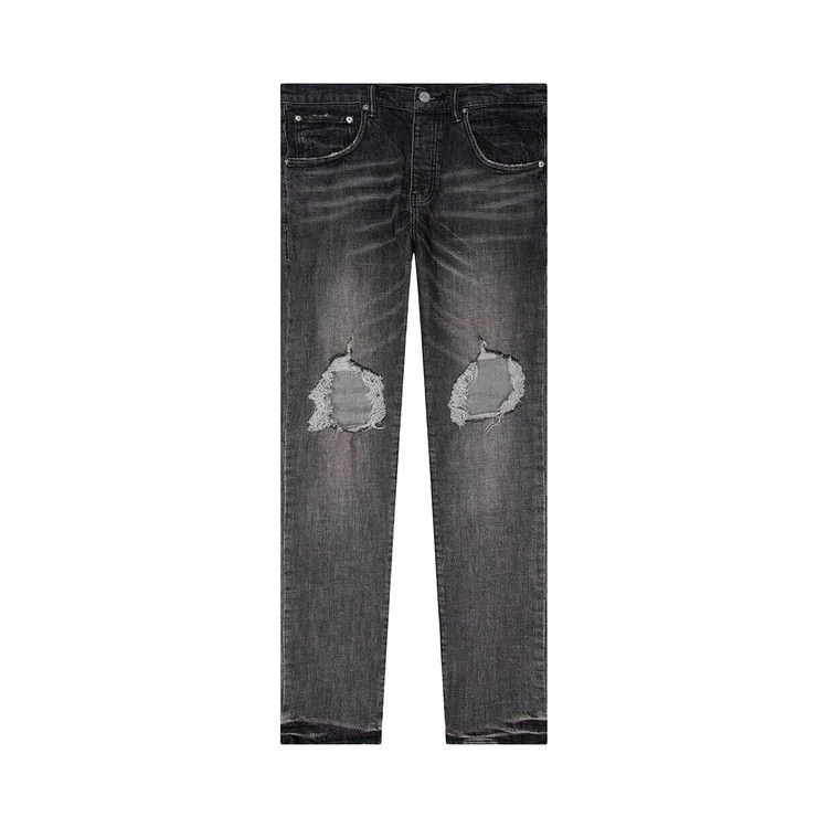 PURPLE BRAND Dirty Blowout Jeans 'Grey'