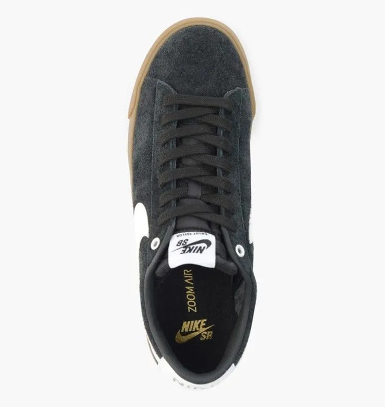 Grant Taylor x Nike Blazer Low 'Black White Gold' - 2