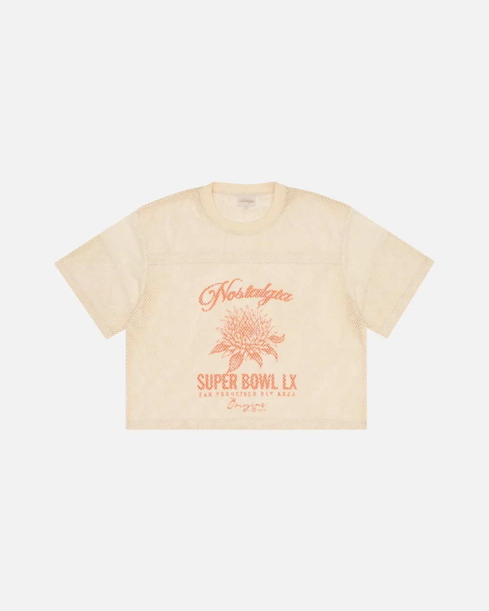 CREAM SB LX MESH TOP