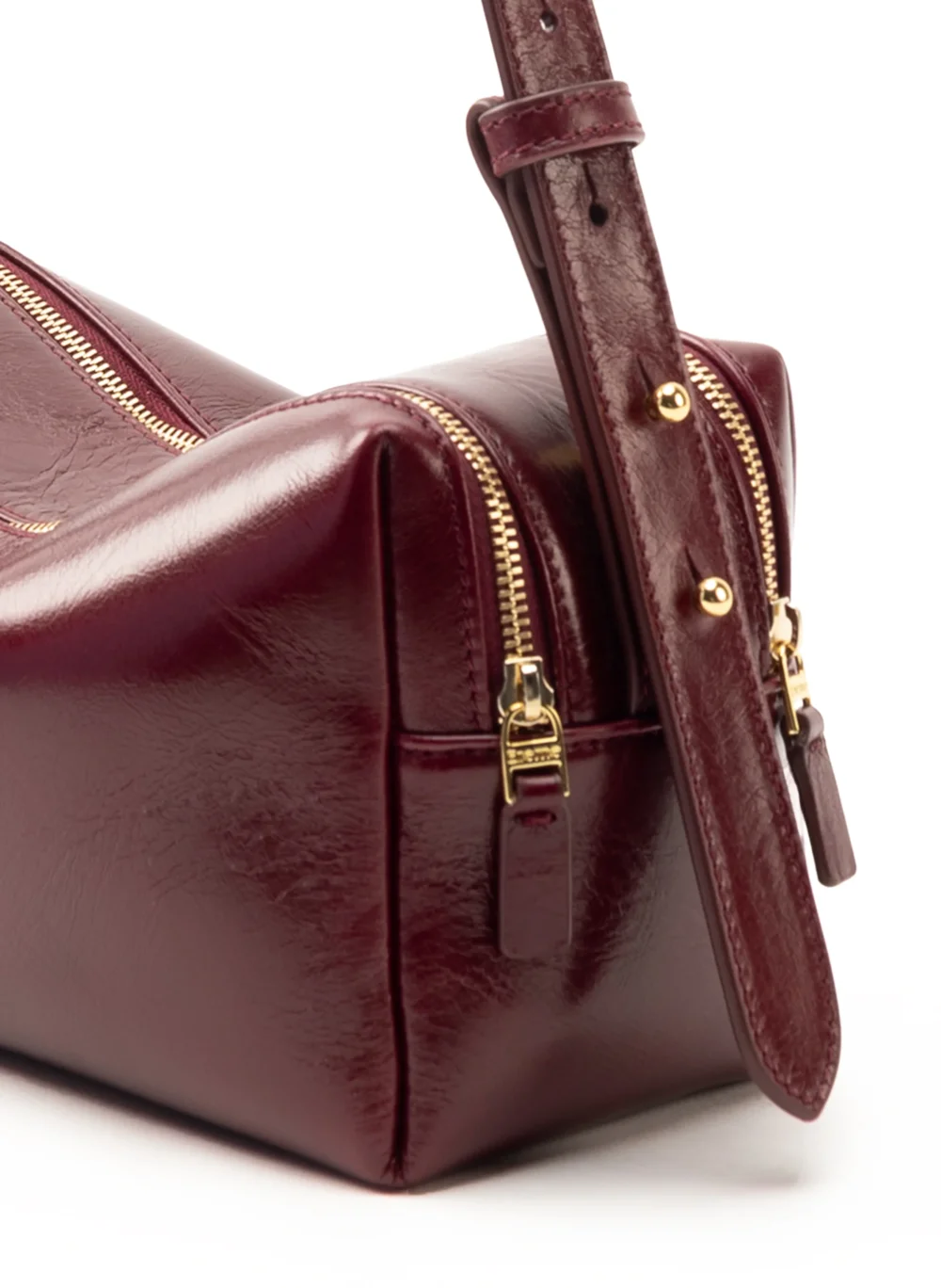 Trousse Vintage Leather Rubino - 3