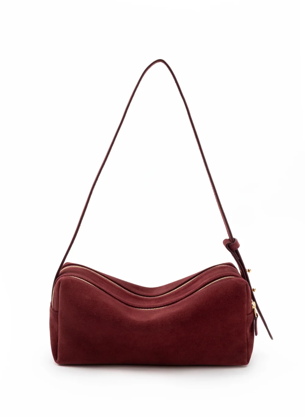 Trousse Suede Burgundy