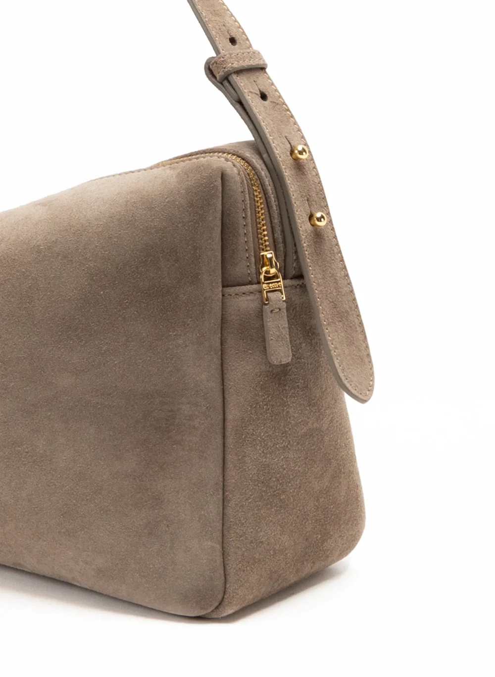 Trousse Large Suede Taupe - 3