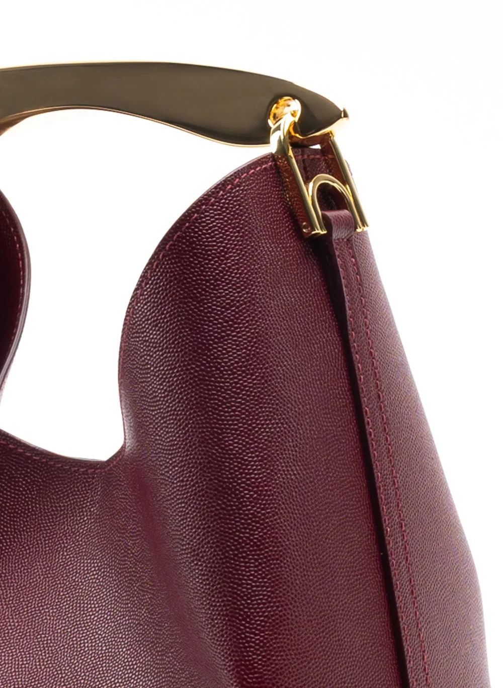Boomerang Caviar Leather Burgundy - 5