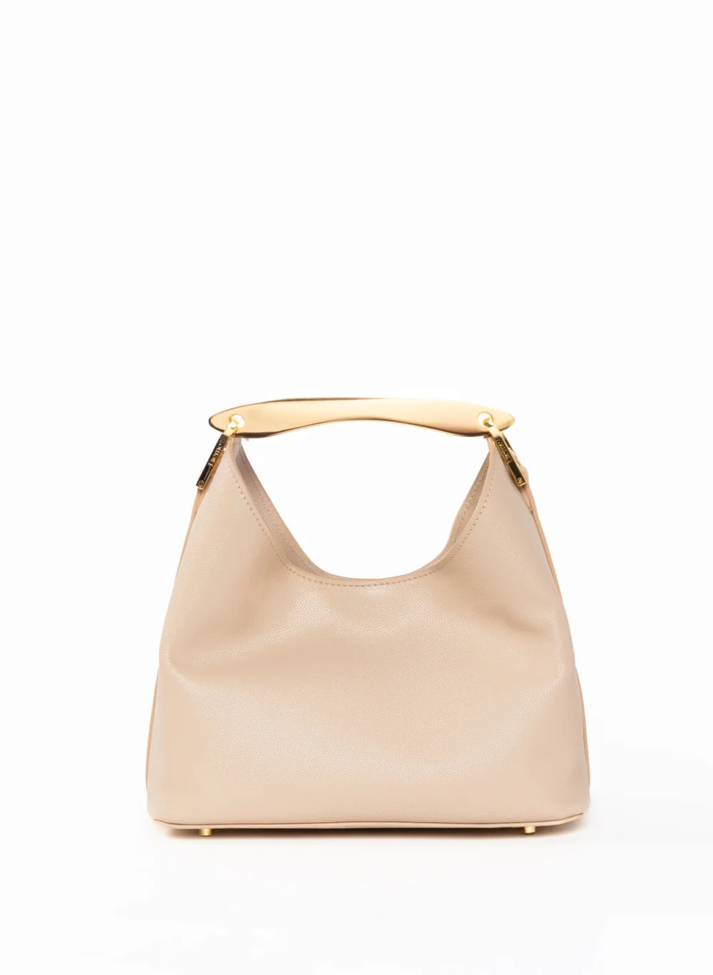 Small Boomerang Caviar Leather Nude
