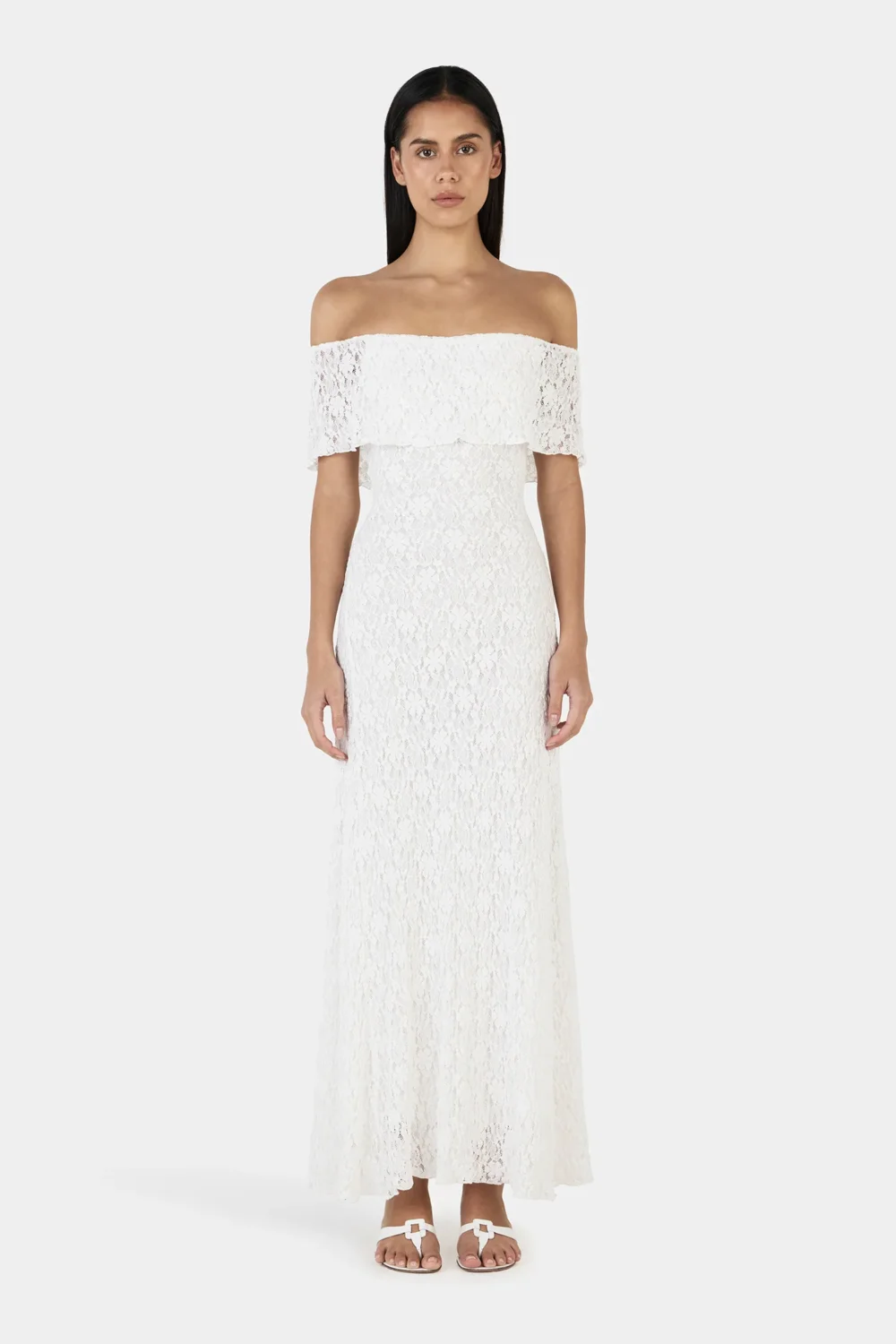 Alba Maxi Dress White