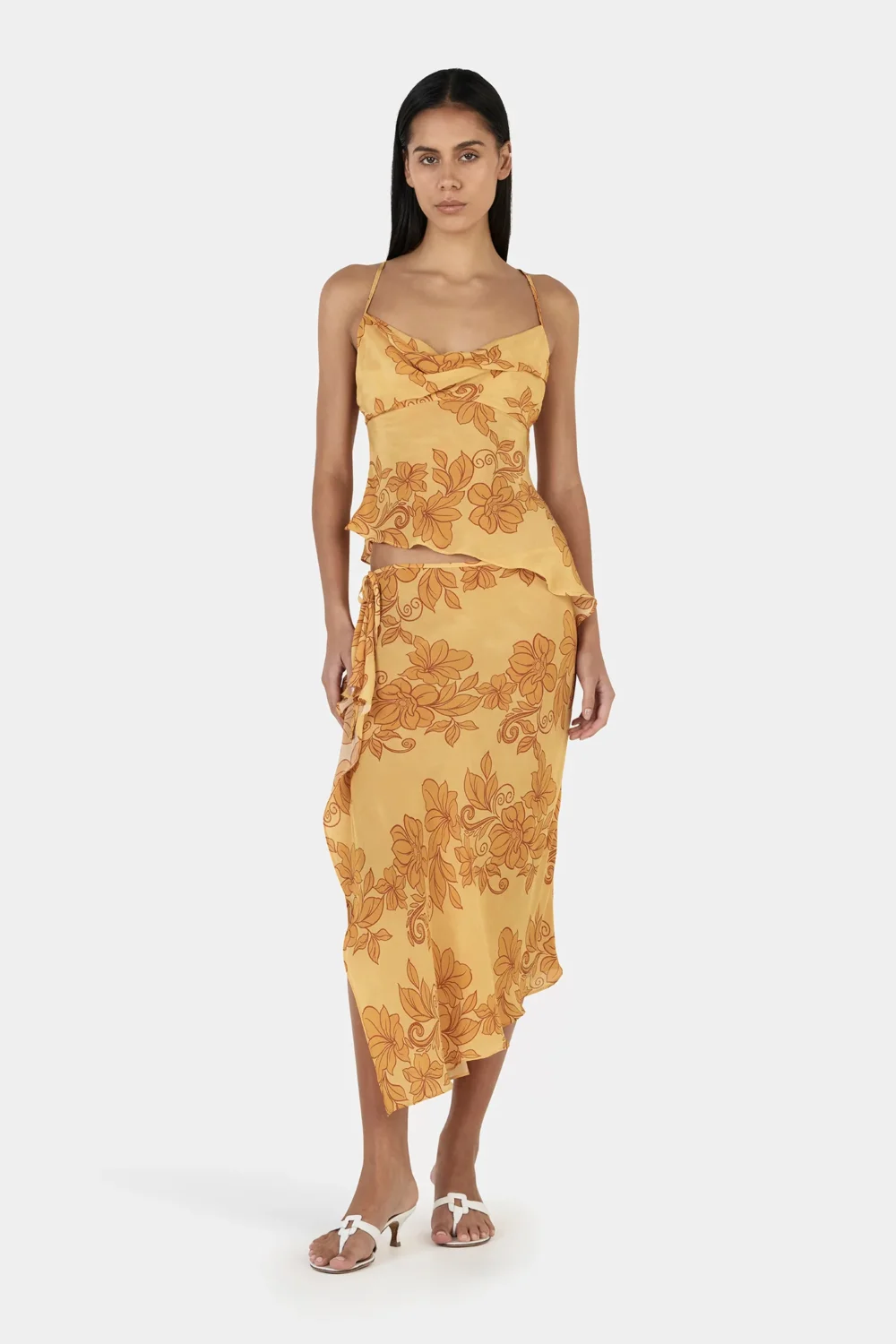 Jayden Skirt Rolling Waves Mango - 5