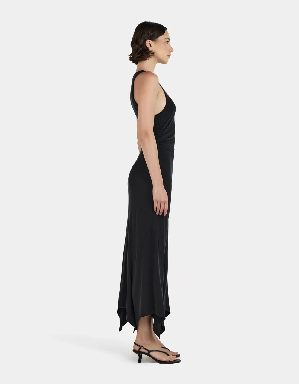 Kendall Midi Dress Black - 4