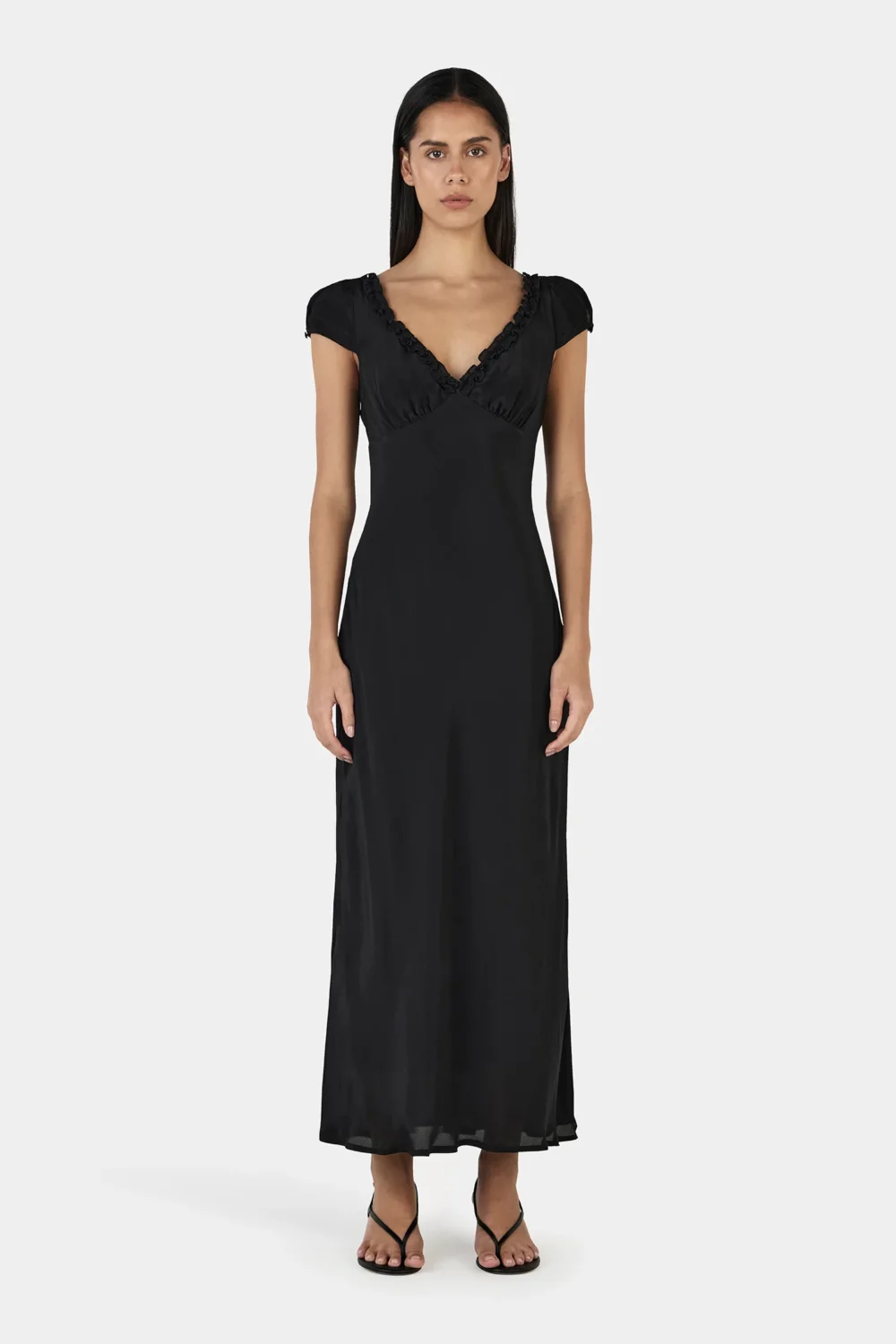 Carlita Midi Dress Black
