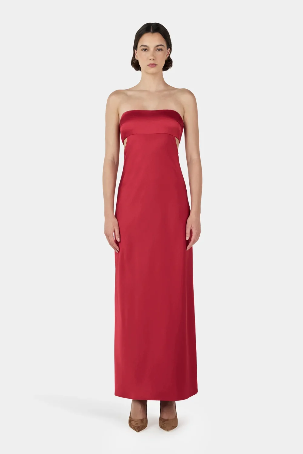 Aisha Dress Tango Red