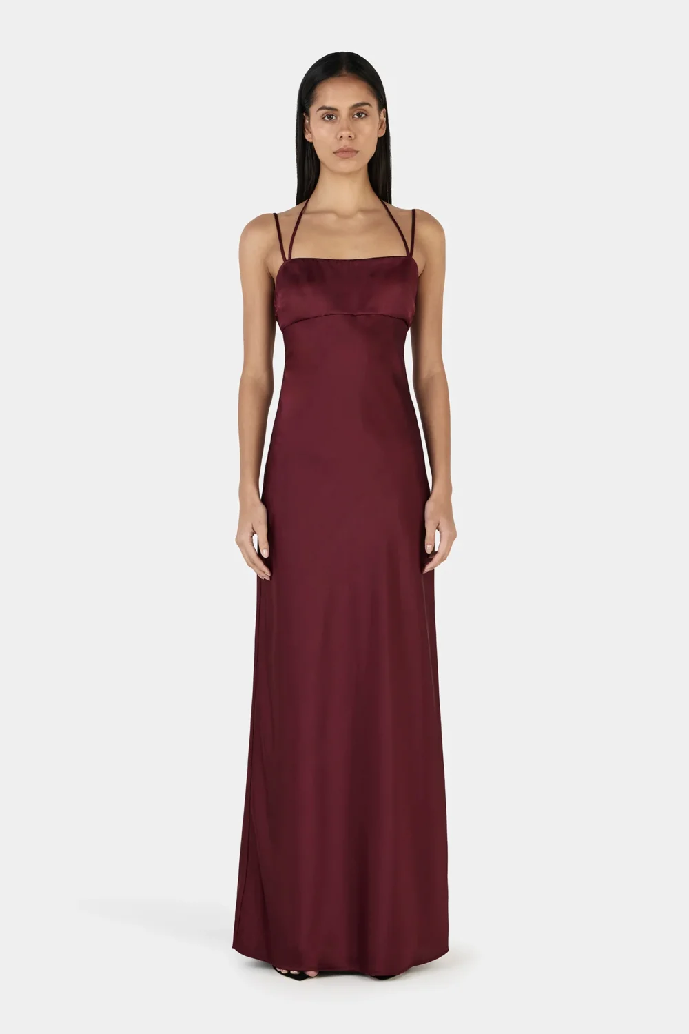 Talulah Maxi Dress Burgundy