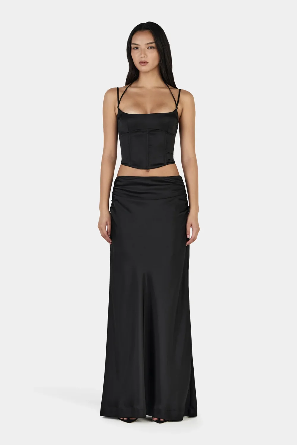 Olga Maxi Skirt Black