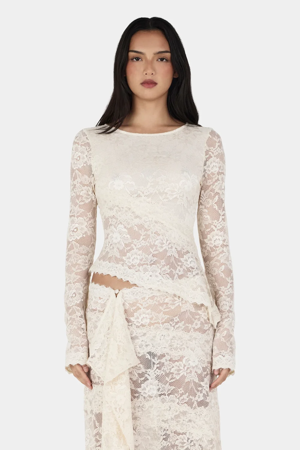 Avery Top Ivory