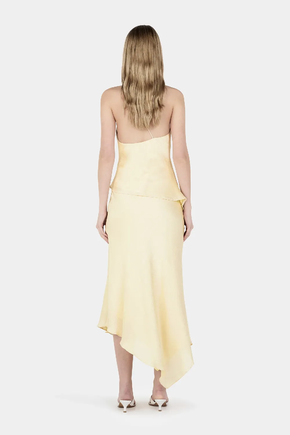 Jazzie Asym Skirt Butter - 5