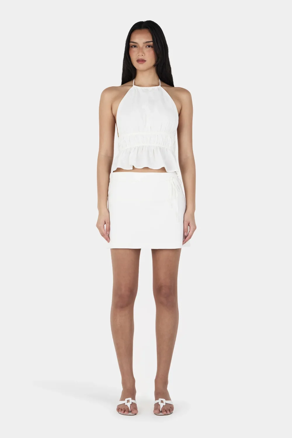 Esme Wrap Skirt Ivory