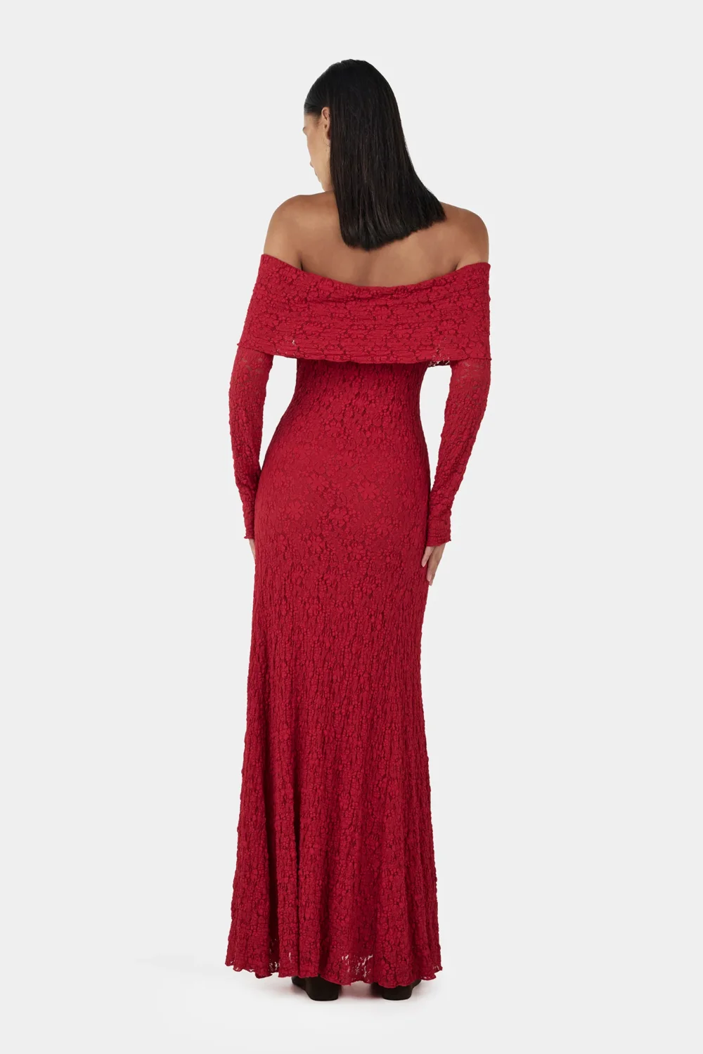 Alba Maxi Dress Tango Red - 2