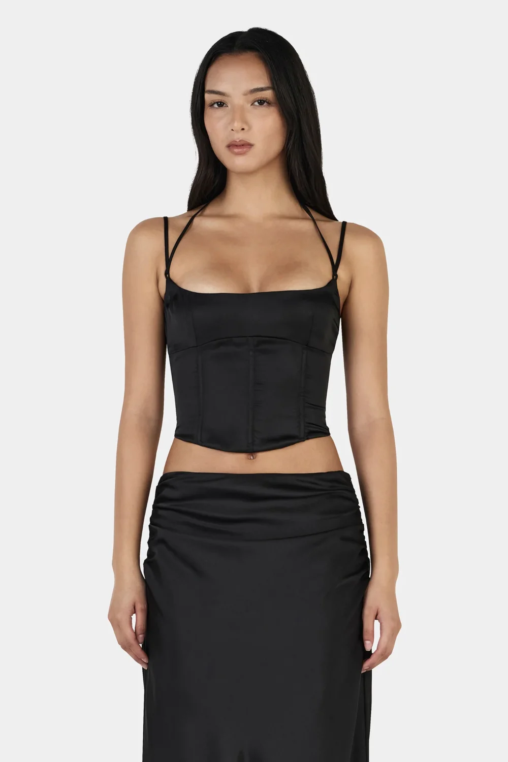 Delaney Corset Black