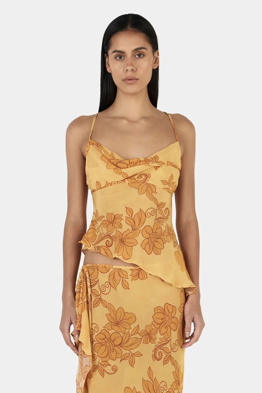 Maura Top Rolling Waves Mango