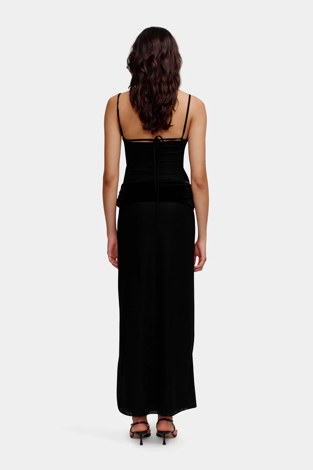Mischa Midi Skirt Black - 2